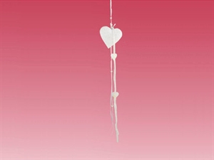 126198 DECORO CUORE 10/60cm PVC ***SC50%***