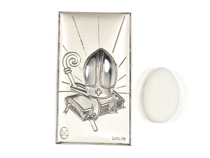 MAR56 PLACCA CRESIMA 4x7,5cm