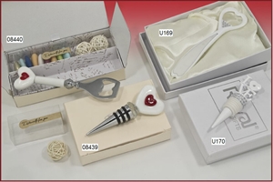 08440 CAVATAPPI CUORE 11cm VETRO/METALLO con ASTUCCIO ***SC50%***