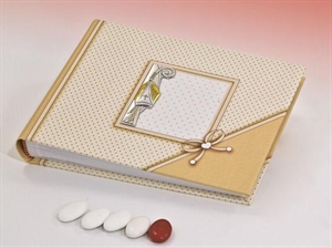 DS553AL-CRE ALBUM con DIARIO 15x20cm CRESIMA