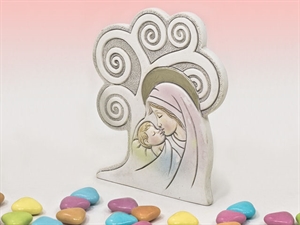 1029937 ALBERO MADONNA 10cm RESINA 4xSC