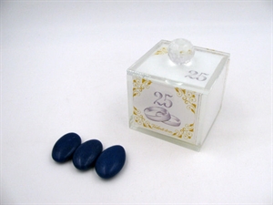 B510-SC SCATOLA CRISTALLO 6x6cm 25° con ASTUCCIO