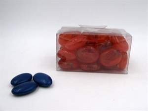 FX80 BOX PIETRE VETRO SFUMATA ROSSO gr.450 ***SC50%***