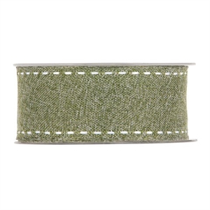 3733G 06 NASTRO JEANS mm38x15mt VERDE OLIVA***