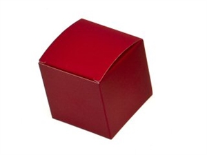 BOX04-RS SCATOLA 6x6x6cm CARTONCINO ROSSO 24xSC