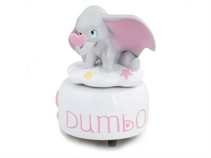 69551M DUMBO CARILLON 11x13cm ROSA RESINA con ASTUCCIO