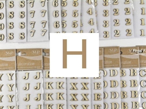 T067-H BOX16 LETTERA H LEGNO 1,5cm