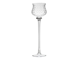 FR129-60 VASO CALICE AURORA 16x60cm VETRO