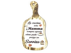 TG536 TAGLIERE PER LA MAMMA 13x25cm MDF***sc20