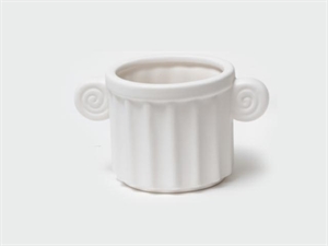 B6301 VASO COLONNA IONICA 12,3x8x7cm CERAMICA