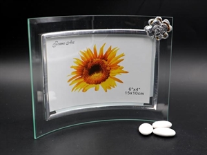 GT10-2SF CORNICE VETRO 15x10cm S.FAMIGLIA CON PLACCA+ASTUCCIO