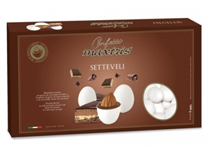 MAXTRIS TORTA 7 VELI CIOCCOLATO LATTE+FONDENTE 1Kg TENEREZZE