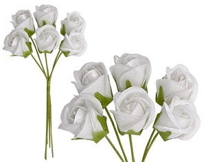 L2412/B FIORE SANTA CRUZ BIANCO Ø2cm 36xSC