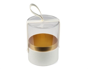 A3089 SCATOLA TONDA FONDO COPERCHIO c/MANICO 12xh16cm