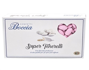 FINISSIMA PELATA ROSA BOCCIA SUPER-TENERELLI CONFETTI CON MANDORLA