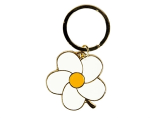 PC7050 PORTACHIAVI MARGHERITA METALLO