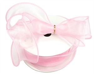 NI121-03 NASTRO ORGANZA VOILE cm4x15mt ROSA