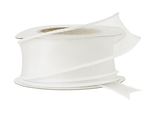 NI121-02 NASTRO ORGANZA VOILE cm4x15mt AVORIO
