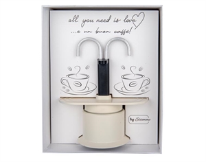 12A225 CAFFETTIERA 2 tazze h16cm con ASTUCCIO