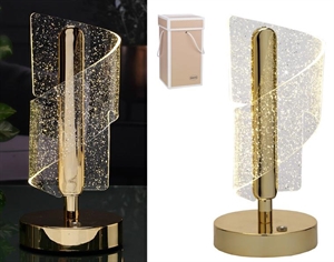 2298-01 LAMPADA USB h23cm ACRILICO RIFRANGENTE con SCATOLA