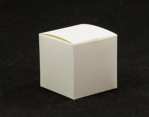 113136C BOX10 ASTUCCIO 8x8x8cm SETA AVORIO