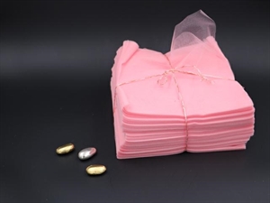 K15Q-R BOX500 TULLE 20cm QUADRO ROSA******