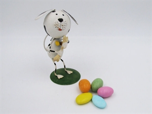 SGA403 CAGNOLINO 12cm LATTA DIPINTO ***SC50%***