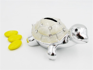 1012135 TARTARUGA SALVADANAIO 12cm RESINA ***SC50%***