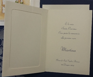 09-0003 ANNUNCIO PORTAFOTO NEUTRO AVORIO